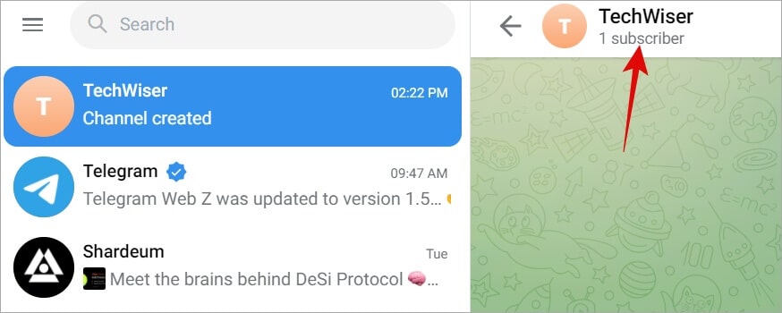How-to-Copy-Telegram-Profile-link-17 كيفية نسخ ملف تعريف Telegram ، المجموعة ، القناة ، روابط الرسائل
