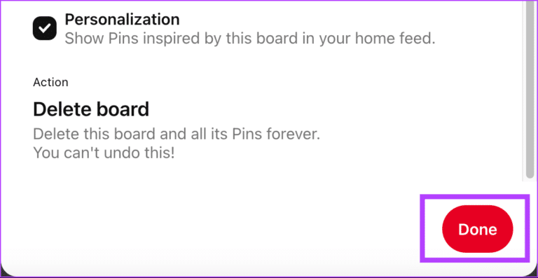How-to-Delete-Boards-From-Pinterest_26-768x397-1 كيفية حذف اللوحات من Pinterest وبدائل الحذف