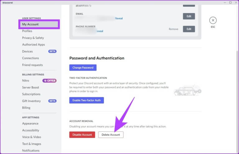 كيفية حذف حساب Discord نهائيًا - %categories