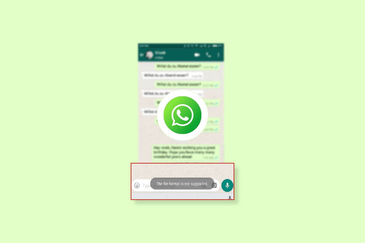 إصلاح تنسيق ملف WhatsApp غير مدعوم على Android - %categories