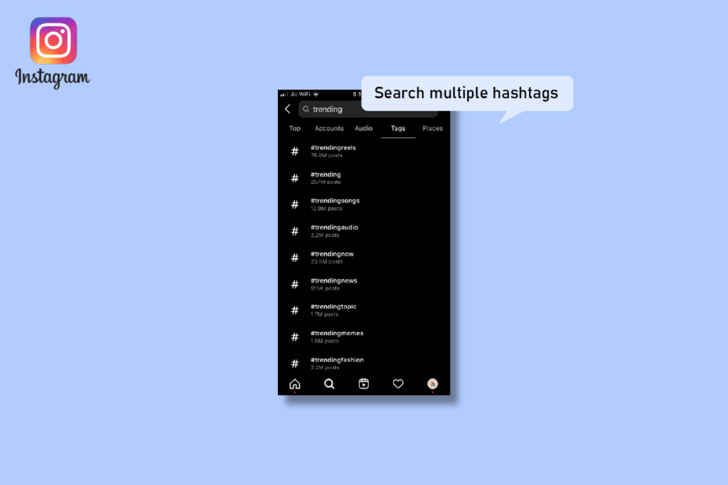 How-to-search-multiple-hashtags-on-Instagram-1024x683-1 كيفية البحث عن علامات التصنيف (الهاشتاج) المتعددة على Instagram
