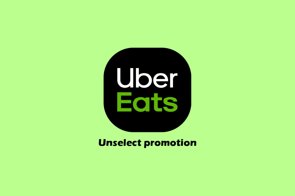 كيفية إلغاء تحديد العرض الترويجي على Uber Eats - %categories