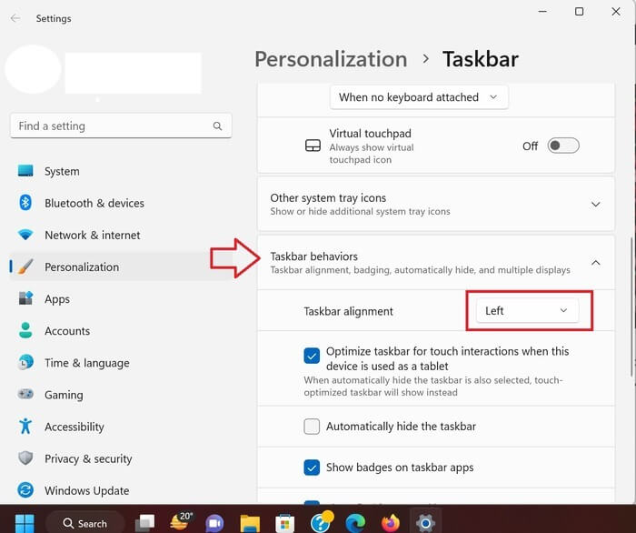 Image-five كيفية جعل Windows 11 يبدو مثل Windows 10