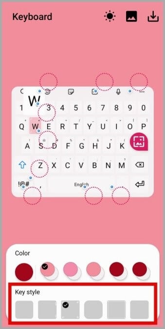 Kye-Style-in-Theme-Park-on-Samsung-Galaxy-Phone كيفية تغيير سمة لوحة مفاتيح Samsung باستخدام وحدات Good Lock