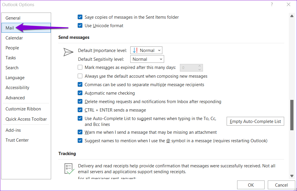 أفضل 5 طرق لإصلاح عدم ظهور جهات الاتصال في Outlook على Windows 11 - %categories
