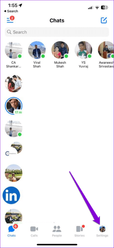 Messenger-Settings-on-iPhone-474x1024-1 أفضل 7 طرق لإصلاح عدك عمل صوت الإشعار على Facebook Messenger