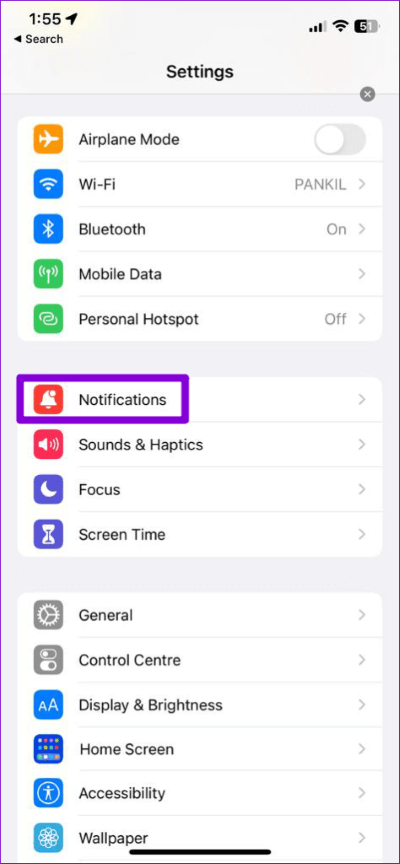 Notifications-on-iPhone-474x1024-1 أفضل 7 طرق لإصلاح عدك عمل صوت الإشعار على Facebook Messenger