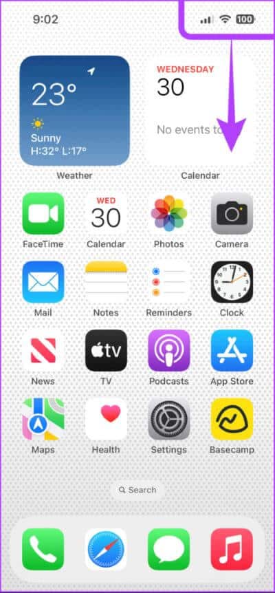 Open-Control-Centre-2-475x1024-1 أفضل 7 طرق لإصلاح عدم ظهور شارات الإشعار على iPhone