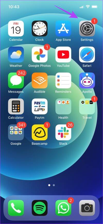Open-Settings-iPhone-3-1 6 طرق لإصلاح عدم اتصال iPhone تلقائيًا بشبكة Wi-Fi