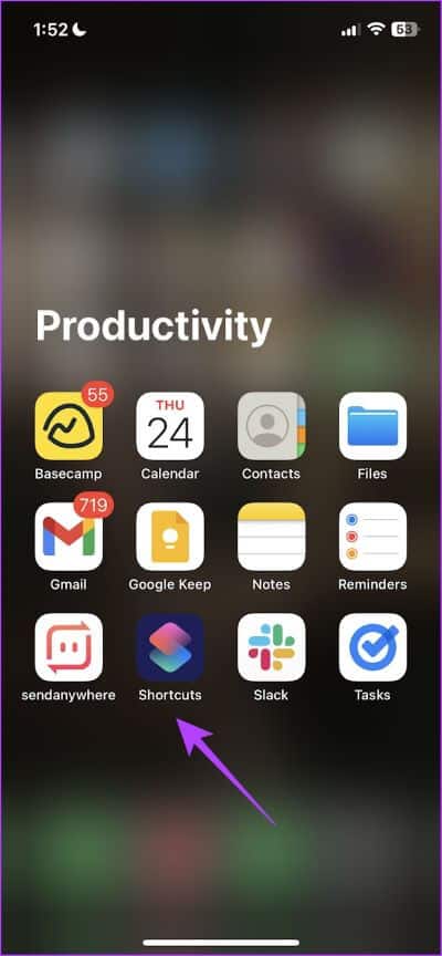Open-Shortcuts-App كيفية فرز جهات الاتصال على iPhone و iPad بالاسم الأول أو اسم العائلة