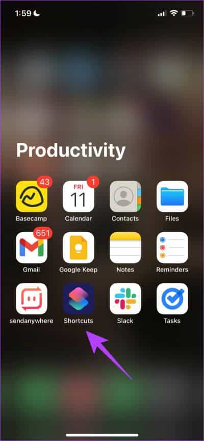 Open-Shortcuts كيفية عمل قائمة تشغيل على Apple Music وفرزها على iPhone