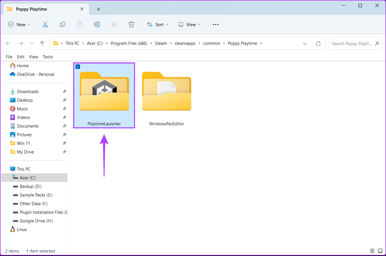 Open-The-Game-Folder-1 أفضل 9 طرق لإصلاح عدم تشغيل ألعاب Steam على Windows 11