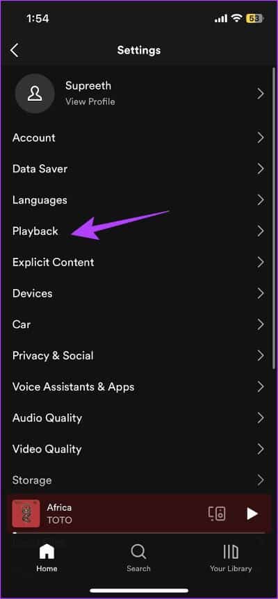 Playback 8 طرق لإصلاح جودة الصوت السيئة على تطبيق Spotify للجوال