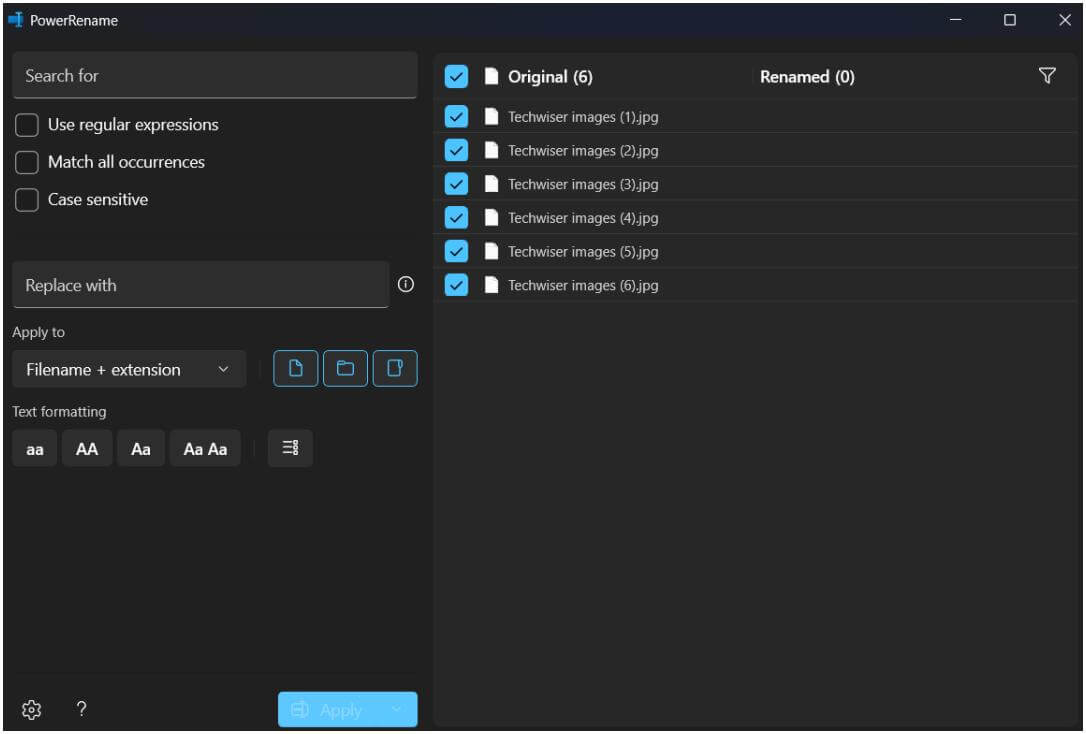 Power-rename-option 4 طرق لإعادة تسمية ملفات متعددة مرة واحدة على Windows 10 و 11