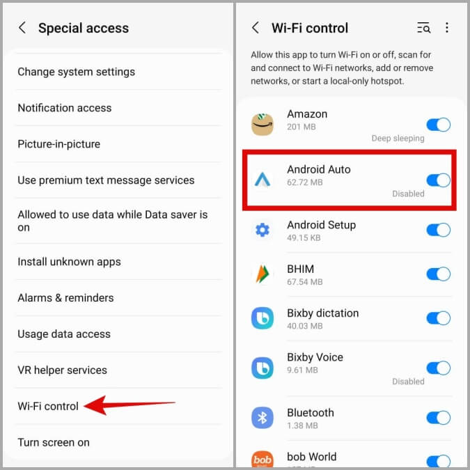 Prevent-Apps-From-Controlling-Wi-Fi-on-Android أفضل 6 طرق لإيقاف تشغيل Wi-Fi تلقائيًا على Android