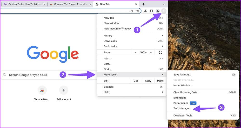Reduce-Memory-Usage-and-Conserve-Battery-in-Google-Chrome-1 أفضل 5 طرق لتقليل استخدام الذاكرة وحفظ البطارية في Google Chrome