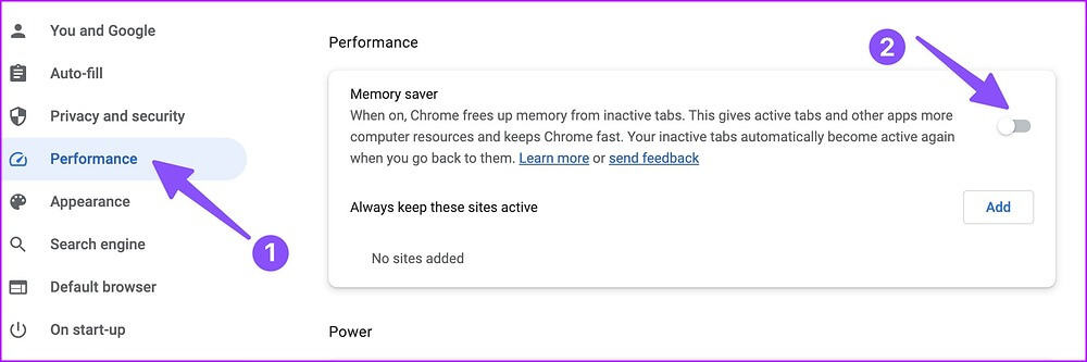 Reduce-Memory-Usage-and-Conserve-Battery-in-Google-Chrome-6 أفضل 5 طرق لتقليل استخدام الذاكرة وحفظ البطارية في Google Chrome