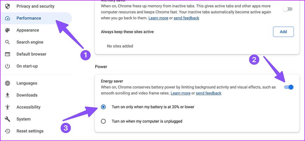 أفضل 5 طرق لتقليل استخدام الذاكرة وحفظ البطارية في Google Chrome - %categories