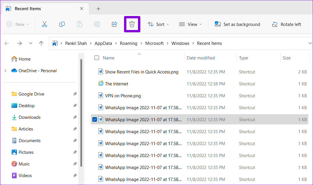 أفضل 4 طرق لعرض الملفات التي تم فتحها مؤخرًا في Windows 11 - %categories