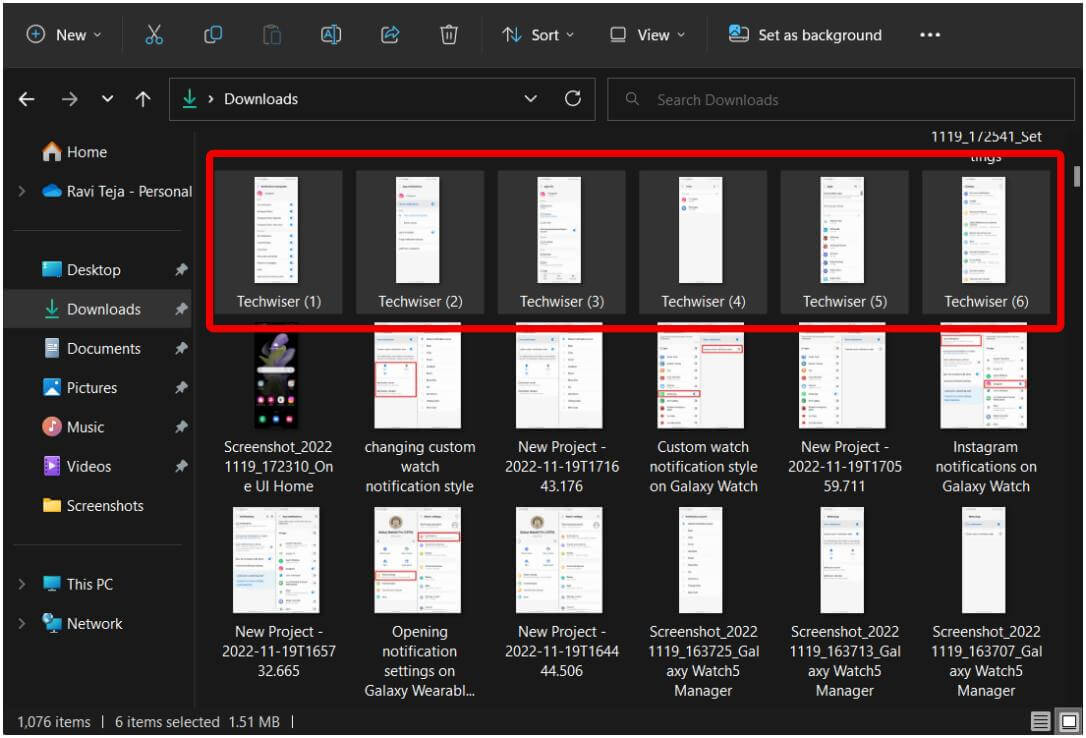 Renamed-files-on-Windows-File-Explorer 4 طرق لإعادة تسمية ملفات متعددة مرة واحدة على Windows 10 و 11