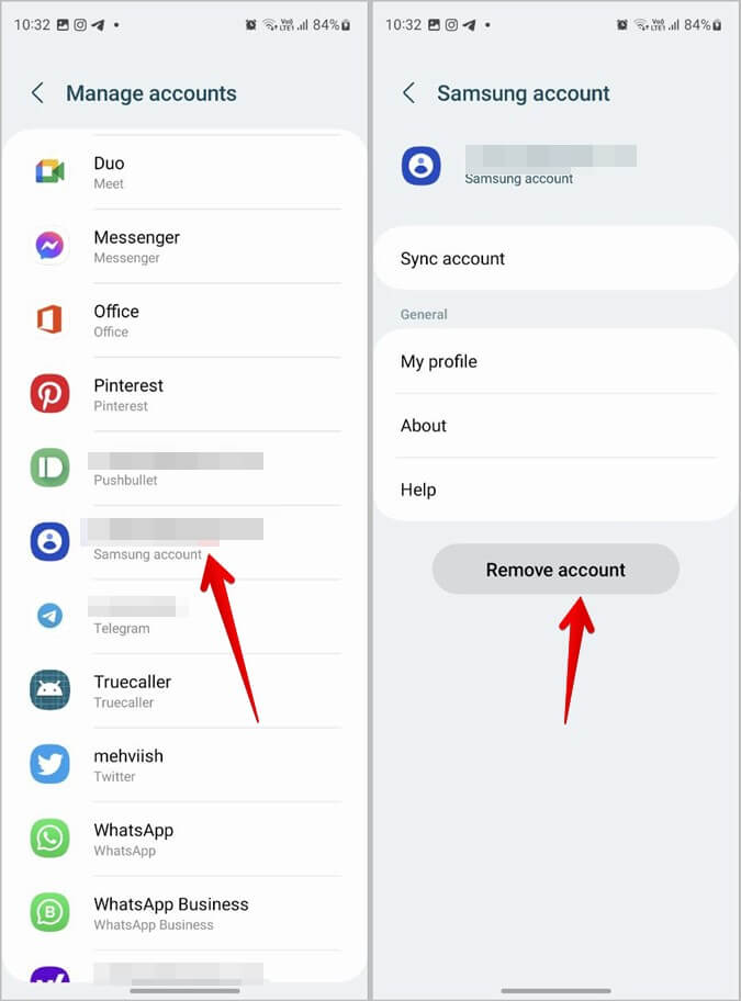 Samsung-Account-Phone-Sign-out كيفية تسجيل الخروج من حساب Samsung على الهاتف والتلفزيون