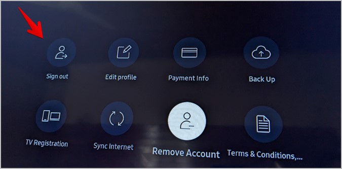 Samsung-Account-TV-sign-out كيفية تسجيل الخروج من حساب Samsung على الهاتف والتلفزيون