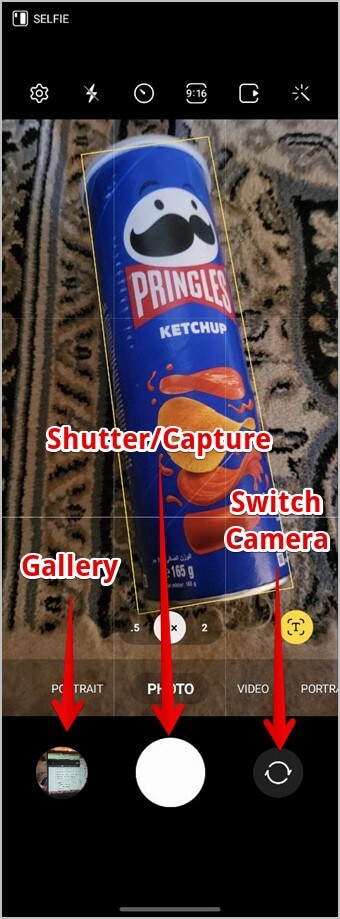ماذا تعني الرموز المختلفة في تطبيق كاميرا Samsung - %categories