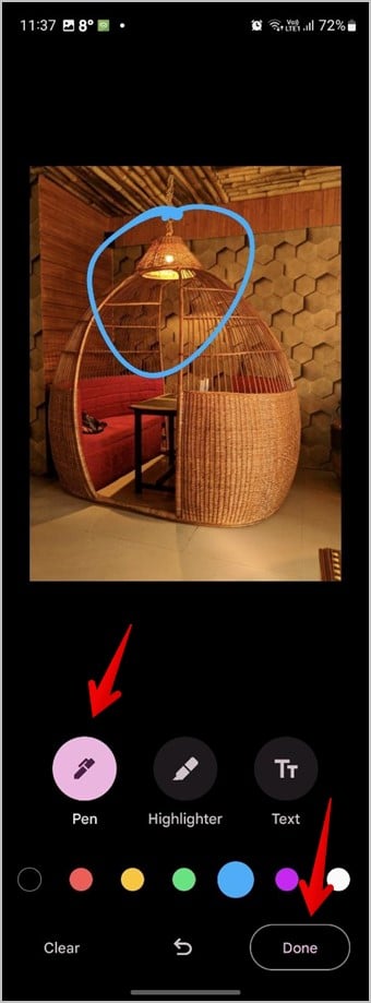 Samsung-Google-Photos-Draw 6 طرق للرسم على صورة على هواتف Samsung Galaxy