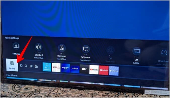 Samsung-Smart-TV-Settings-1 11 إصلاح لعدم تثبيت التطبيقات على Samsung Smart TV
