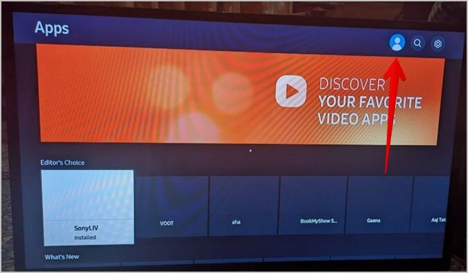 Samsung-TV-Apps-Profile 11 إصلاح لعدم تثبيت التطبيقات على Samsung Smart TV