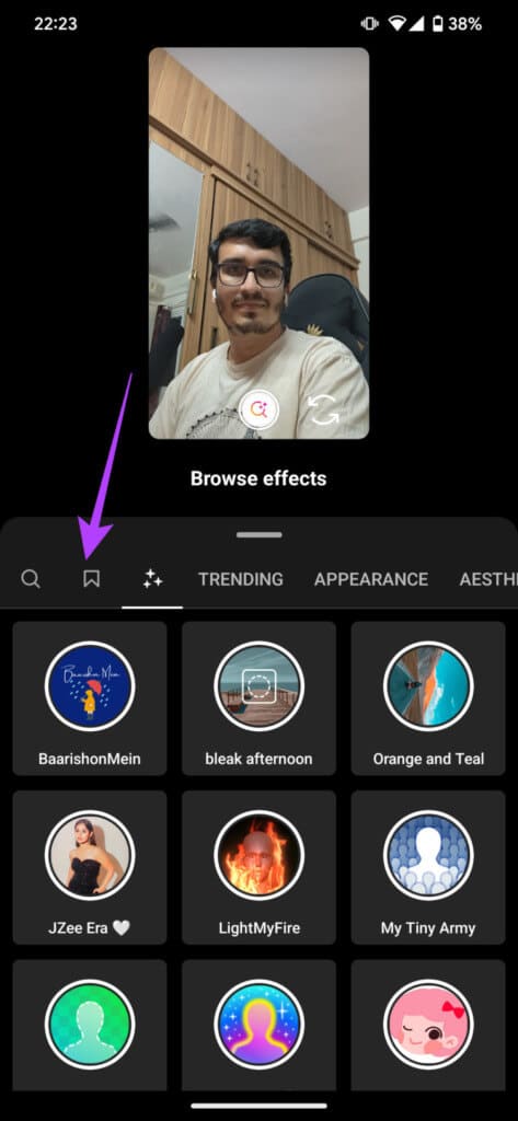 Search-Instagram-filters-13-2-473x1024-1 كيفية البحث عن الفيلتر على Instagram وإضافتها إلى قصتك