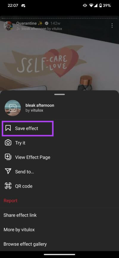 Search-Instagram-filters-5-1 كيفية البحث عن الفيلتر على Instagram وإضافتها إلى قصتك