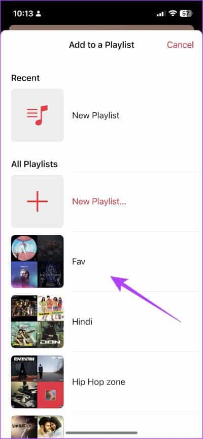 Select-a-Playlist كيفية عمل قائمة تشغيل على Apple Music وفرزها على iPhone