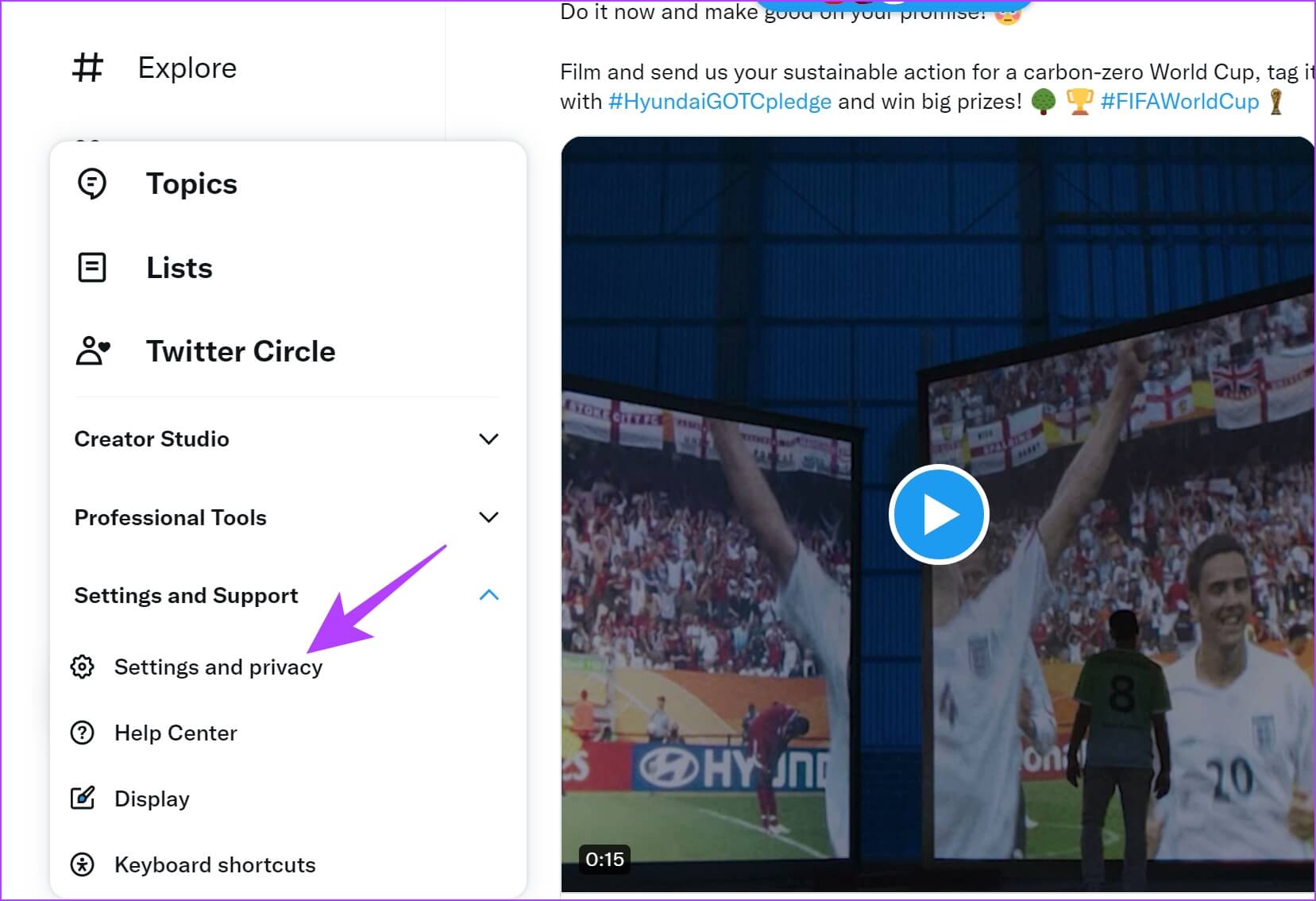 Settings-and-Privacy كيفية تنزيل أرشيف Twitter للحصول على سجل كامل لنشاطك