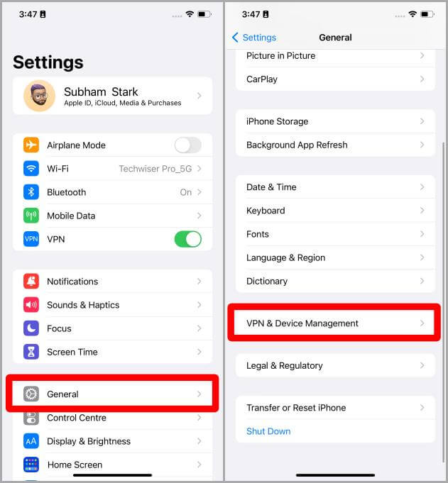 Settings-iOS 5 طرق لإصلاح عدم اتصال iOS 16 بشبكة Wi-Fi