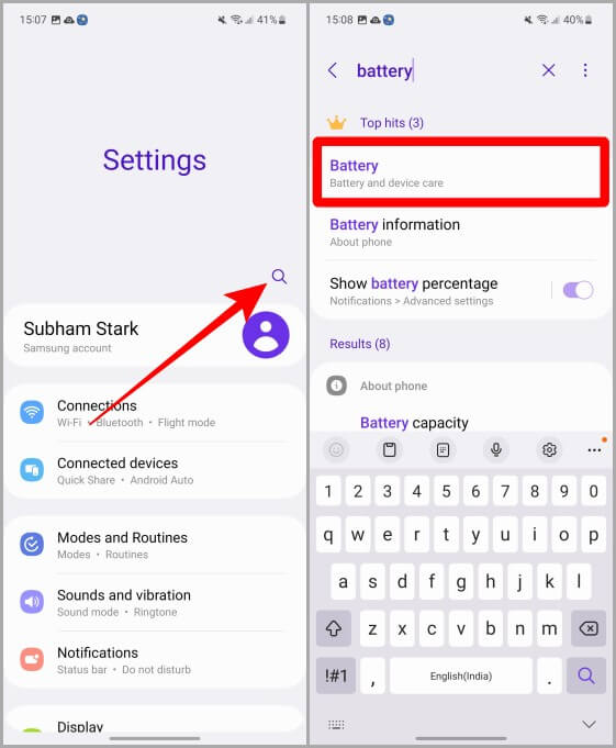 Settings-on-Samsung-Galaxy كيفية إضافة اختصار الإعدادات إلى الشاشة الرئيسية على هواتف Samsung Galaxy