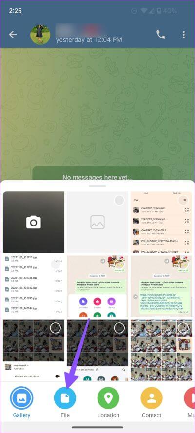 Share-large-videos-on-Android-11 أفضل 4 طرق لإرسال مقاطع فيديو كبيرة الحجم على Android
