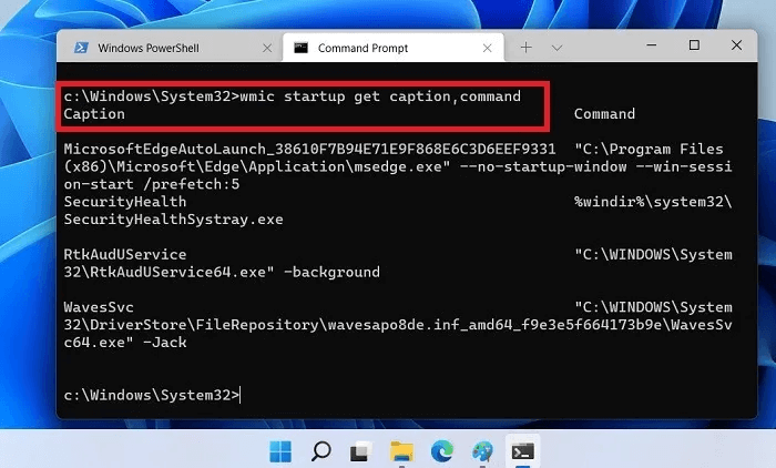 Start-up-Folder-Win11-Command-Prompt-Located.jpg كيفية البحث عن مجلد بدء تشغيل Windows وإدارته لجميع المستخدمين