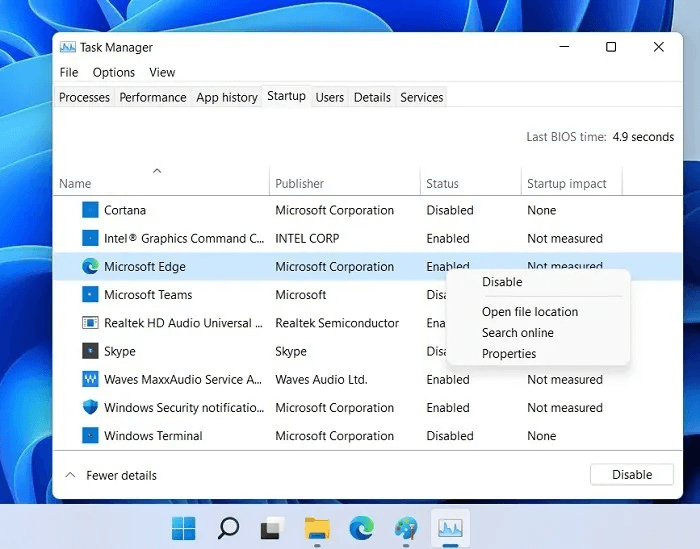 Start-up-Folder-Win11-Task-Manager-Located.jpg كيفية البحث عن مجلد بدء تشغيل Windows وإدارته لجميع المستخدمين