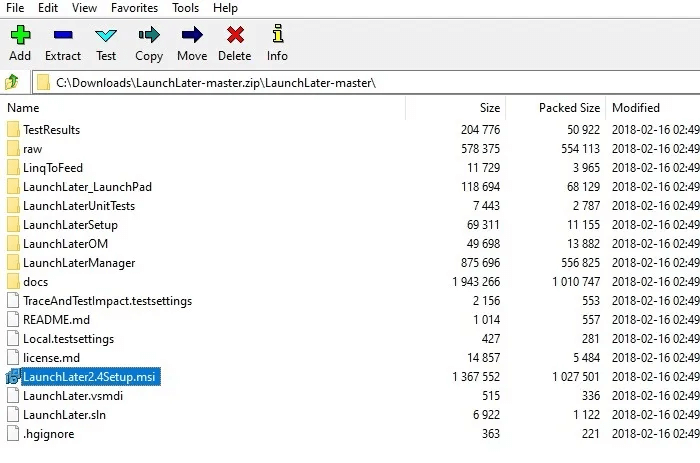 Start-up-Folder-Win11-Unzip-LaunchLater.jpg كيفية البحث عن مجلد بدء تشغيل Windows وإدارته لجميع المستخدمين