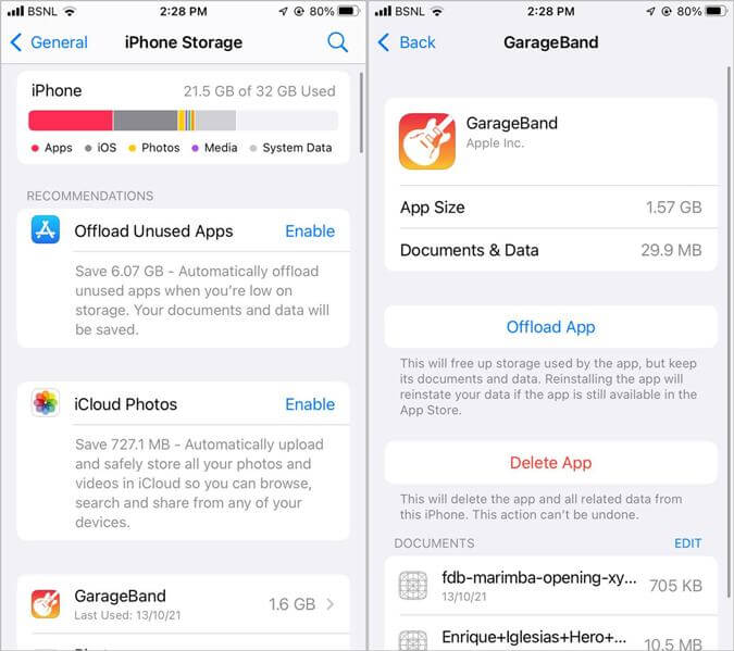 Storage-Full-iPhone-Local-Space لماذا امتلأت مساحة تخزين هاتفي