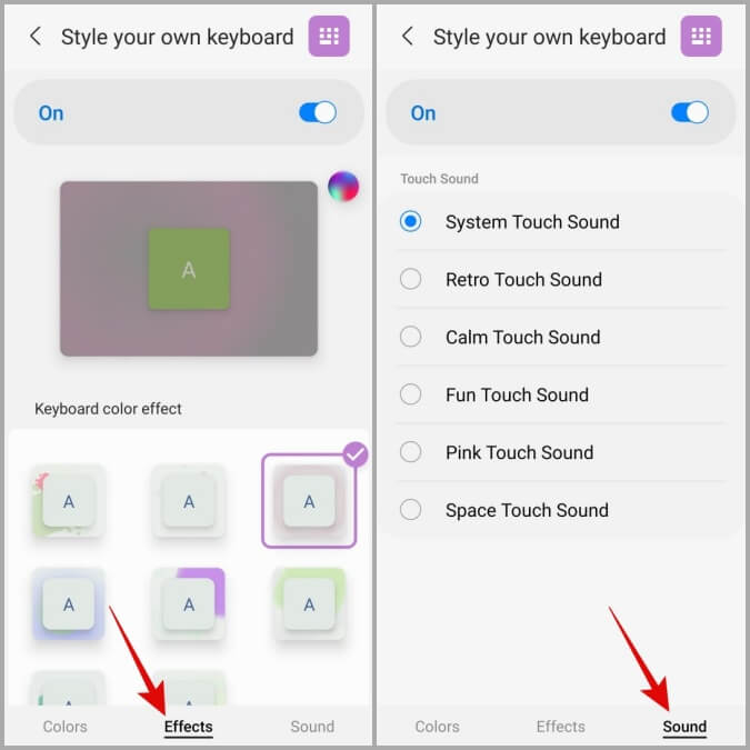 Style-Your-Keyboard-With-KeysCafe-on-Samsung-Galaxy-Phones كيفية تغيير سمة لوحة مفاتيح Samsung باستخدام وحدات Good Lock