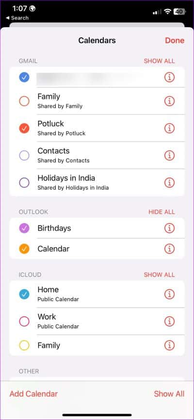 كيفية مزامنة جهات الاتصال والتقاويم في Outlook على iPhone - %categories