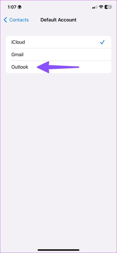 Sync-Outlook-Contacts-and-Calendars-on-iPhone-14 كيفية مزامنة جهات الاتصال والتقاويم في Outlook على iPhone