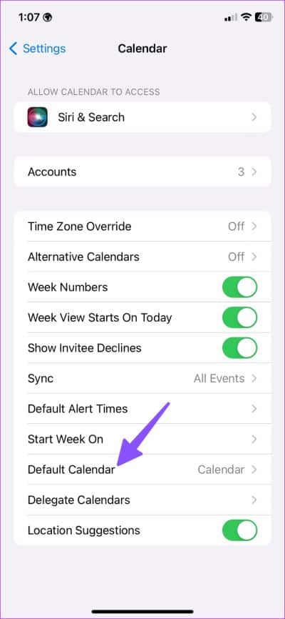 Sync-Outlook-Contacts-and-Calendars-on-iPhone-15 كيفية مزامنة جهات الاتصال والتقاويم في Outlook على iPhone