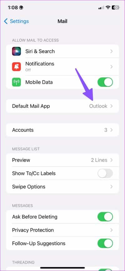 Sync-Outlook-Contacts-and-Calendars-on-iPhone-19 كيفية مزامنة جهات الاتصال والتقاويم في Outlook على iPhone