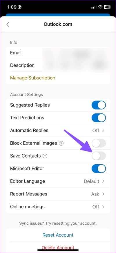 كيفية مزامنة جهات الاتصال والتقاويم في Outlook على iPhone - %categories