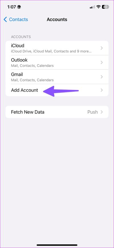 كيفية مزامنة جهات الاتصال والتقاويم في Outlook على iPhone - %categories