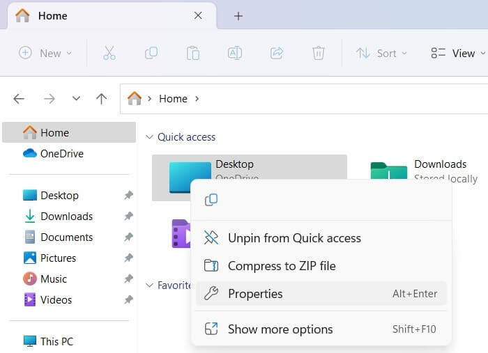 System-Cannot-Find-the-Path-Specified-Folder-Right-Click-Properties 12 حل لإصلاح خطأ "لا يمكن للنظام العثور على المسار المحدد" على Windows