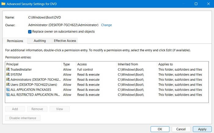 System-Cannot-Find-the-Path-Specified-Modified-System-Owner 12 حل لإصلاح خطأ "لا يمكن للنظام العثور على المسار المحدد" على Windows